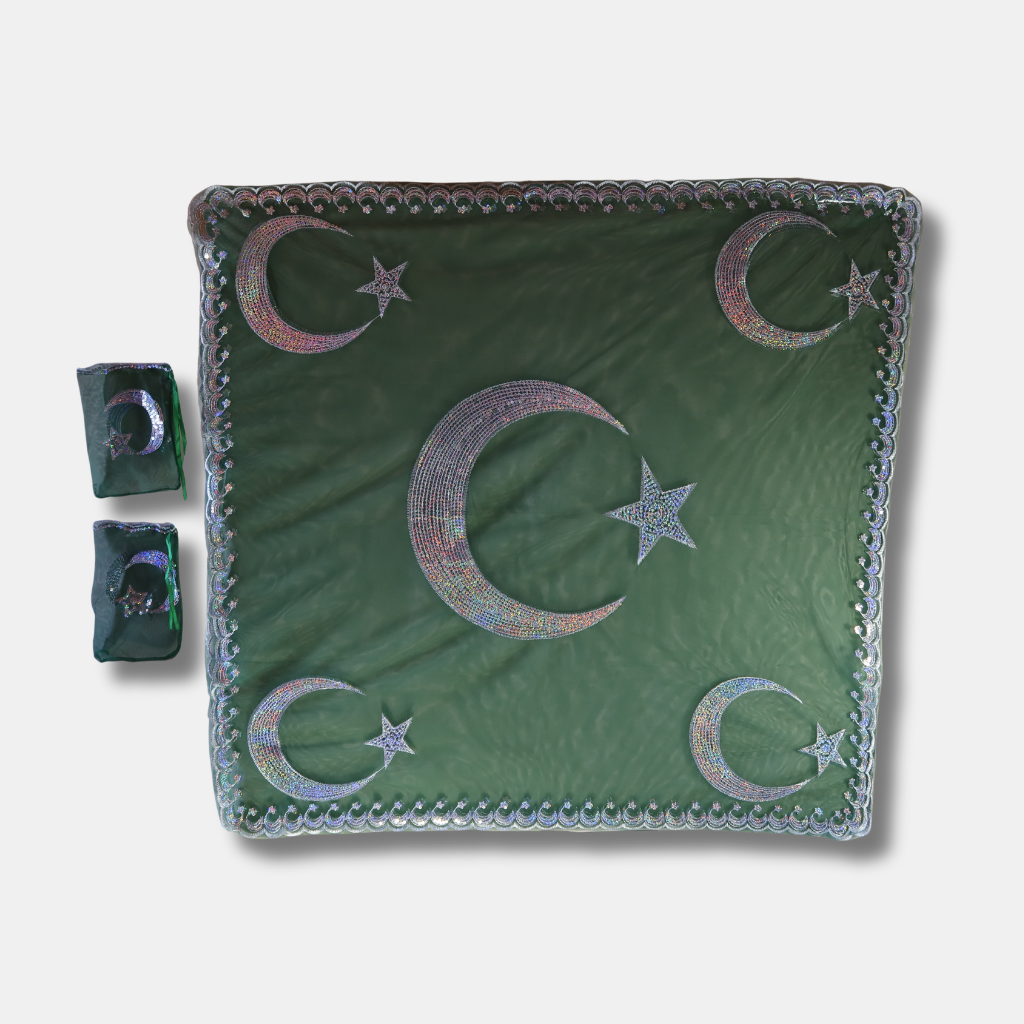 Kına Örtüsü Bayrak Yeşil