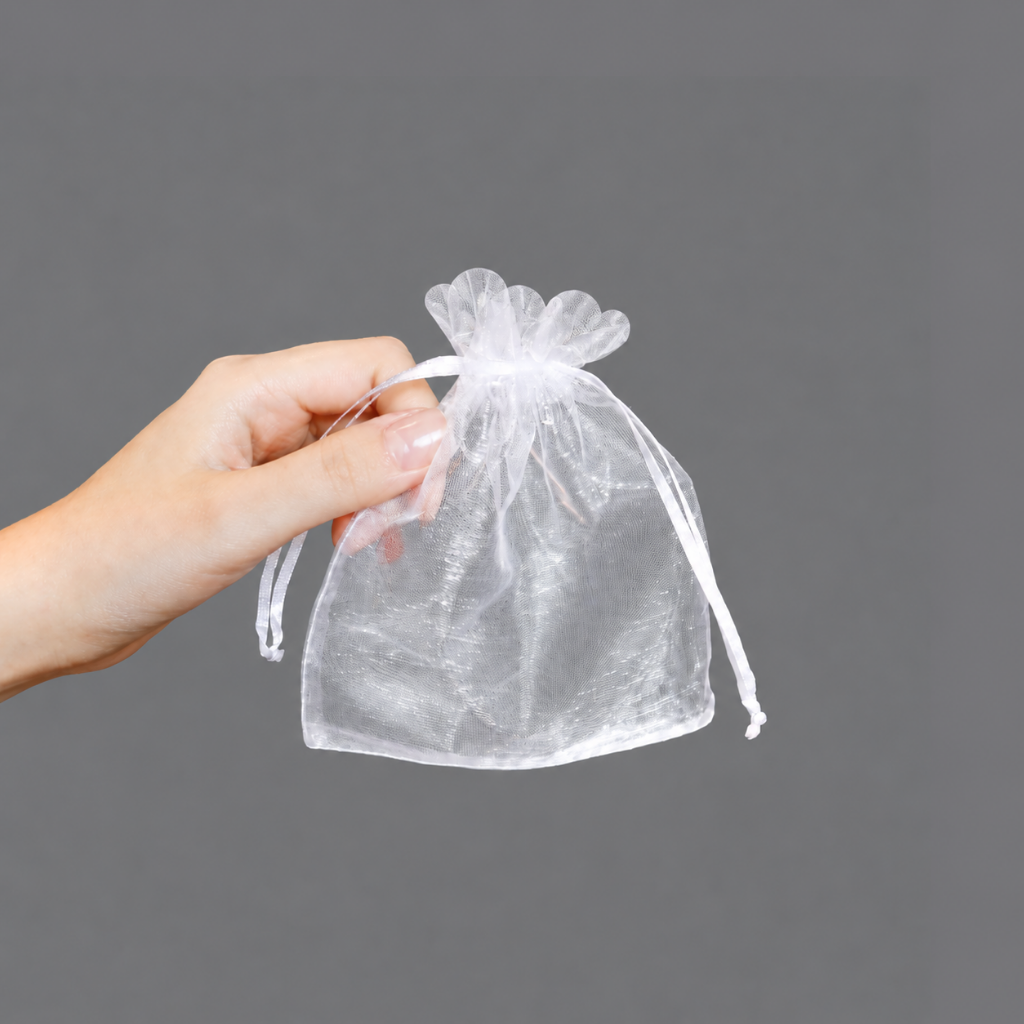 Tül Kese Dalgalı 12x15 cm 100'lü Paket
