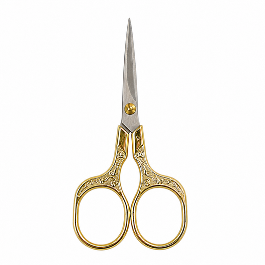 Nişan Makası Gold Düz Model