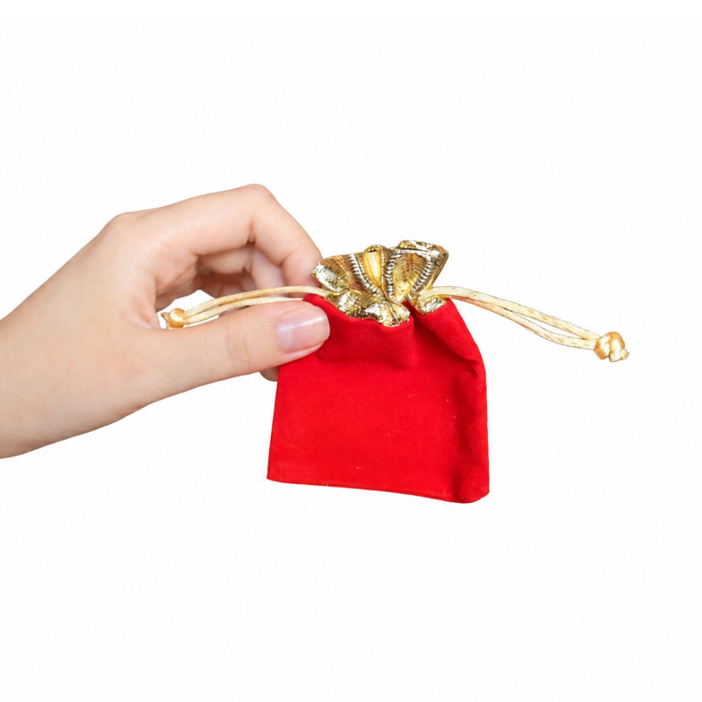 Kadife Lame Ağız Kese 7x9 cm 50'li Paket