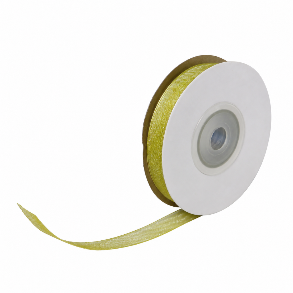 Organze Kurdele 1 cm 25 Yard 10'lu Paket Renkleri