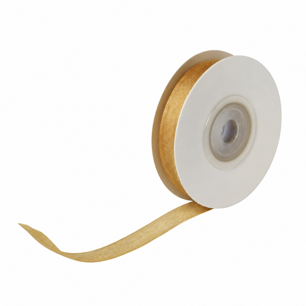 Organze Kurdele 1 cm 25 Yard 10'lu Paket Renkleri