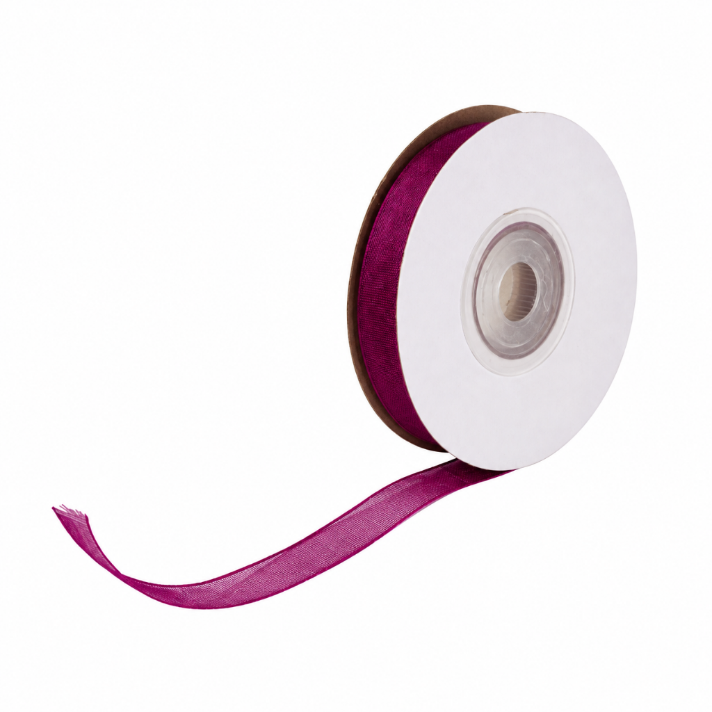 Organze Kurdele 1 cm 25 Yard 10'lu Paket Renkleri