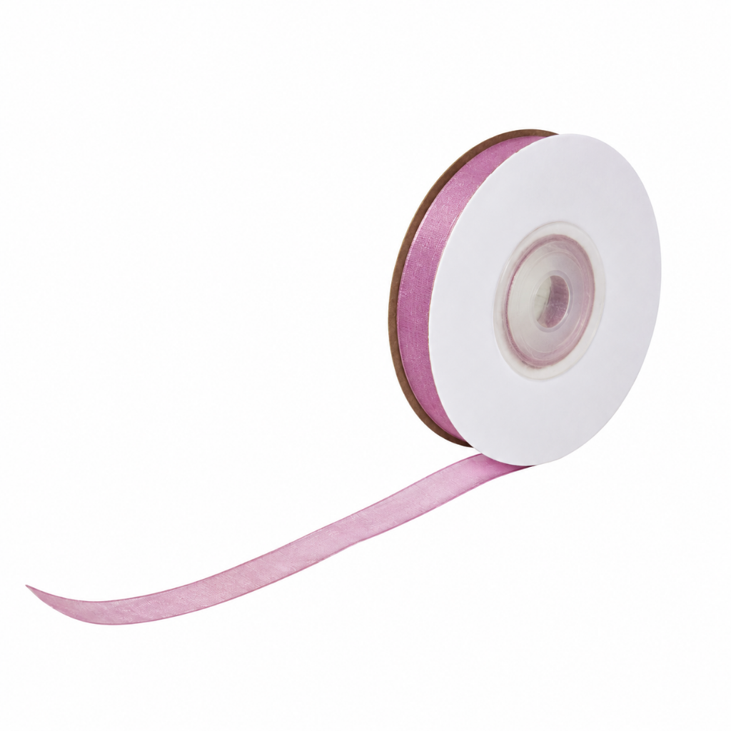 Organze Kurdele 1 cm 25 Yard 10'lu Paket Renkleri