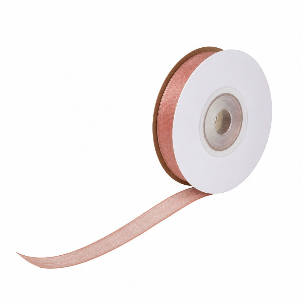Organze Kurdele 1 cm 25 Yard 10'lu Paket Renkleri