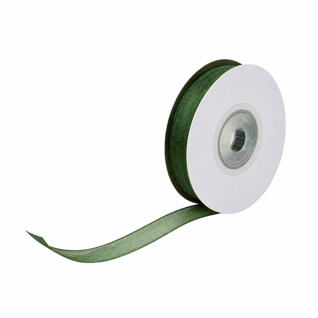 Organze Kurdele 1 cm 25 Yard 10'lu Paket Renkleri